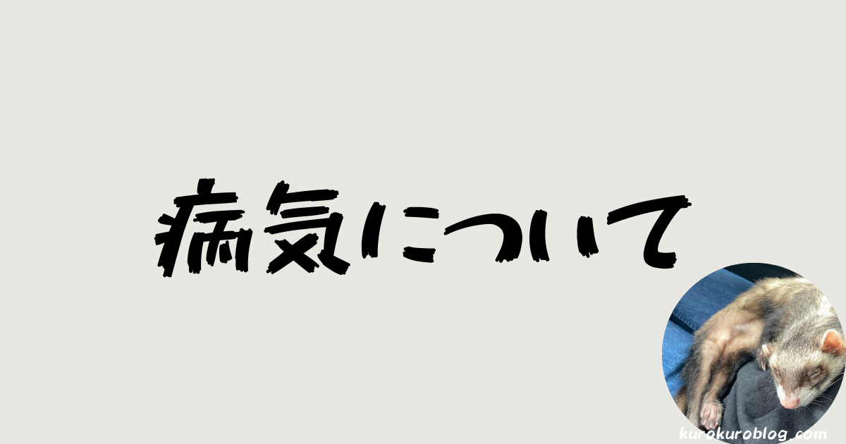 病気について